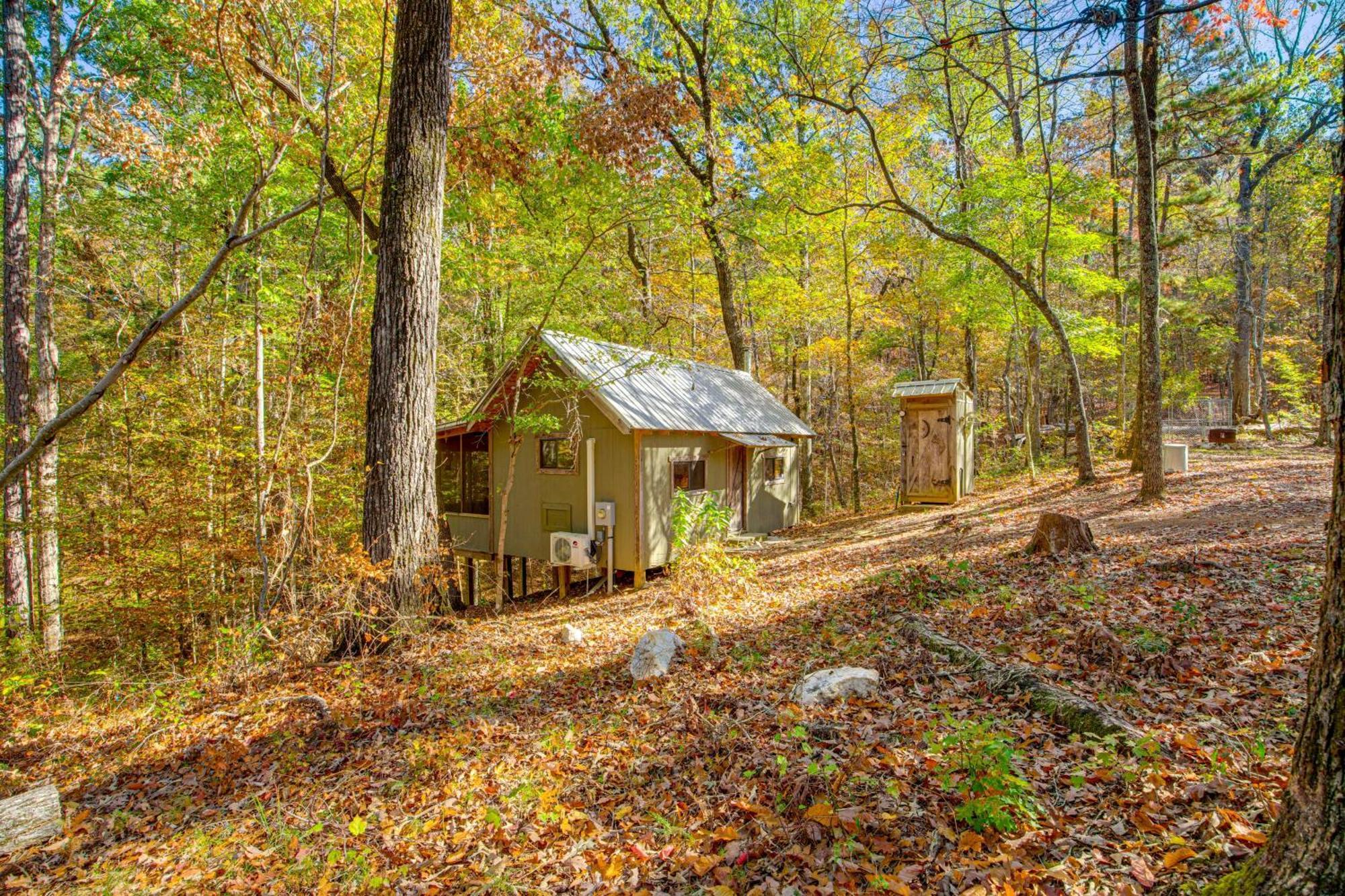 Secluded Tallassee Cabin With Fire Pit And Porch! Zewnętrze zdjęcie